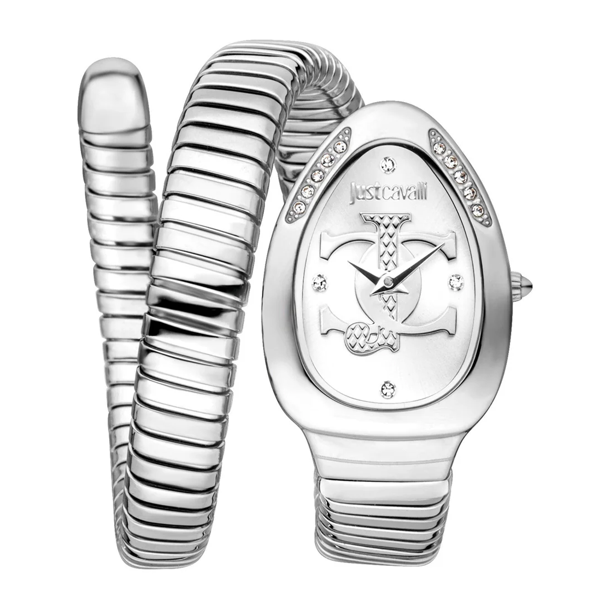 MONTRE JUST CAVALI FEMME ACIER